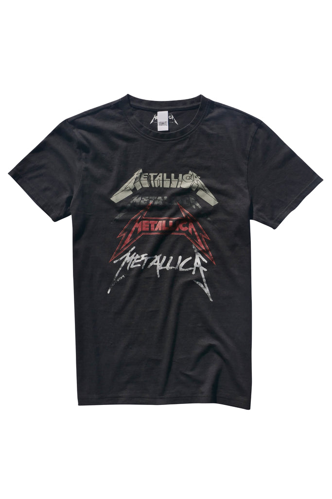 METALLICA - grey multiple logo t-shirt | IGHT – IGHT Studio